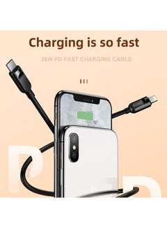 JOYROOM S-M412 Type-C To Lightning Pd Fast Charging Cable Black  - Image 2