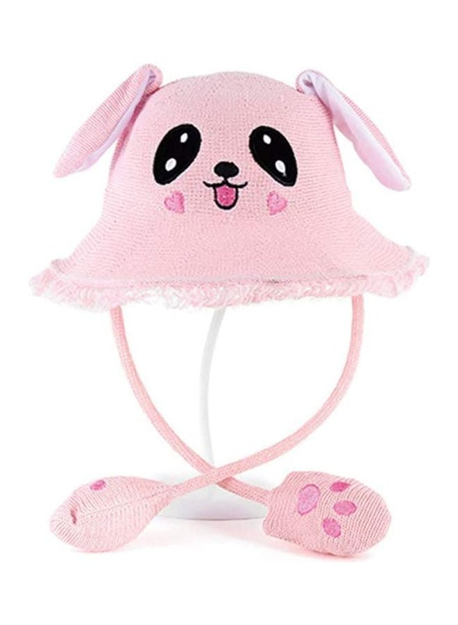 Rabbit Ear Design Hat Pink - v1618297321/N46402344V_1