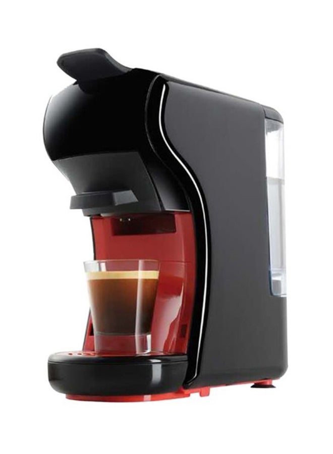جي في سي برو ماكينة صنع القهوة 3 في 1 يسعة 0.8 لتر وبقدرة 1450 وات 0.6 L 1450 W GVCM-1903 أسود/أحمر 