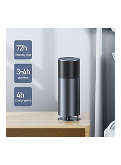 REMAX Famous Desktop Bluetooth Tower Speaker Black  - Image 2