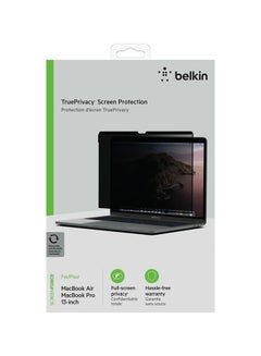 belkin TruePrivacy Screen Protector For Apple MacBook Pro Black  - Image 5