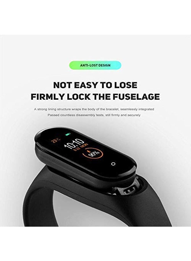 MARGOUN M4 Smart Activity Tracker Black  - Image 4