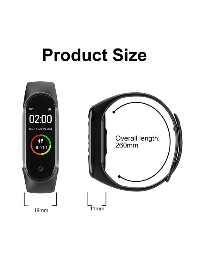 MARGOUN - M4 Smart Activity Tracker Black - Image 1
