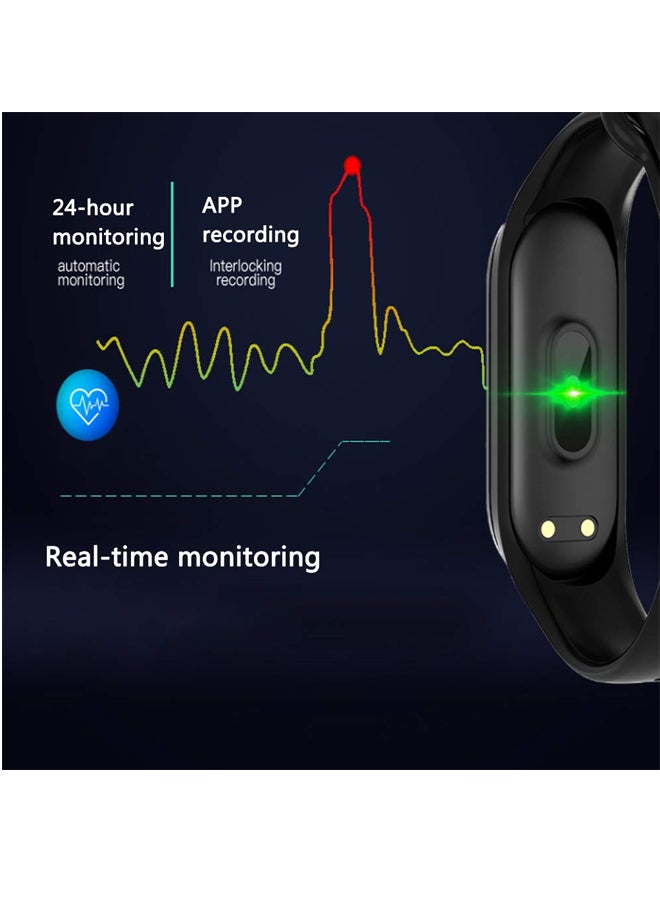 MARGOUN - M4 Smart Activity Tracker Black - Image 1