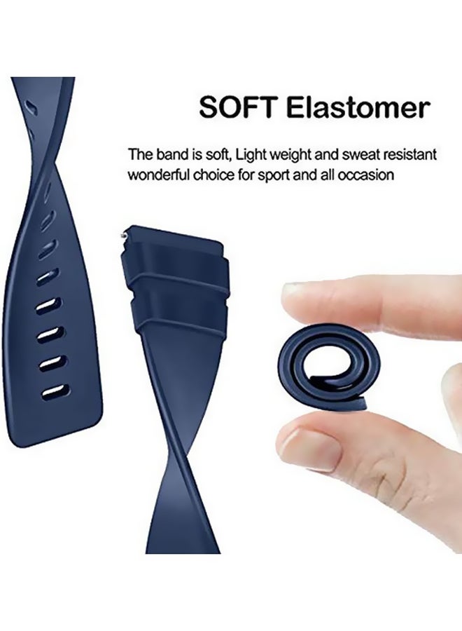 MARGOUN Henlein Series Replacement Band For Fitbit Versa/Versa 2 Blue - Image 4