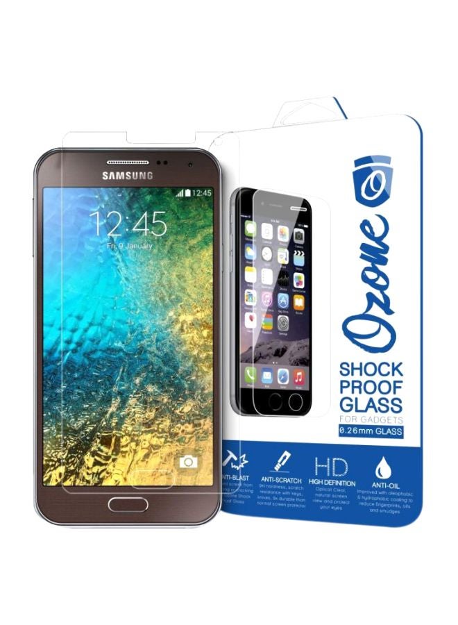 Ozone Crystal HD Screen Protector Scratch Guard For Samsung Galaxy E5 Clear - Image 2