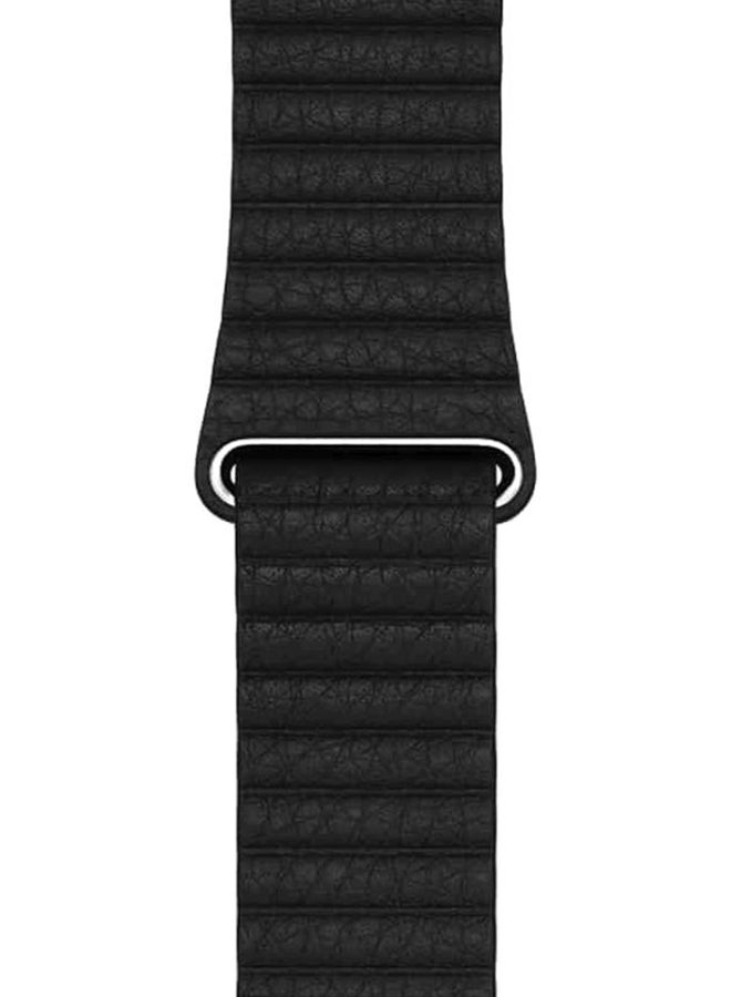 MARGOUN - 2-Piece Replacement Band For Apple Watch 42/44mm Black - Image 1
