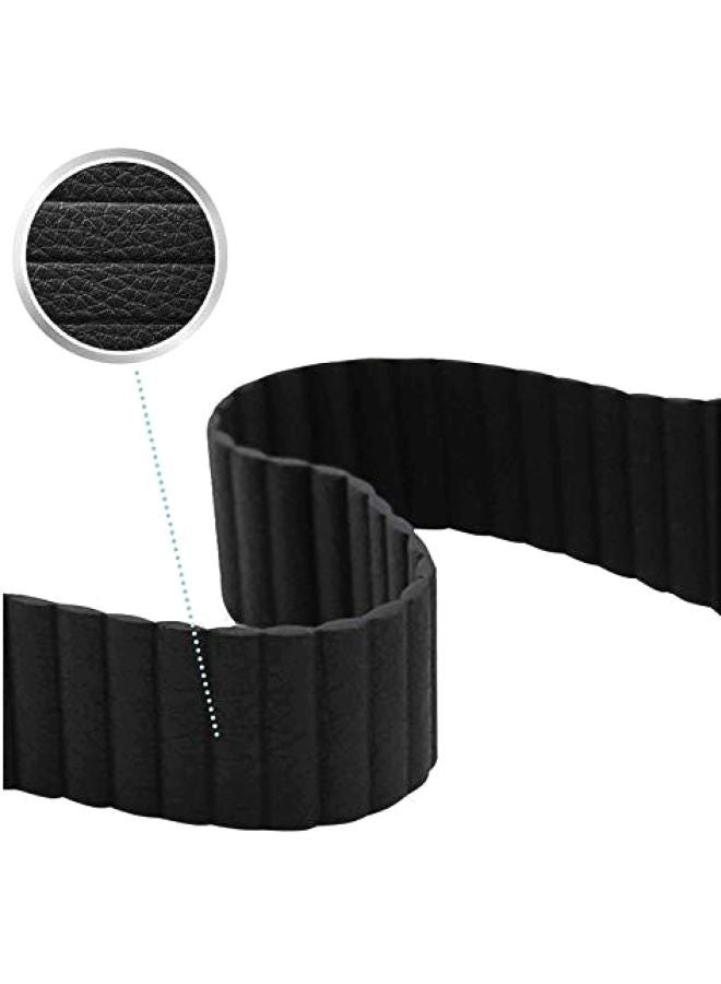 MARGOUN - 2-Piece Replacement Band For Apple Watch 42/44mm Black - Image 1