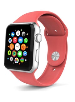 MARGOUN Apple Watch Band 38mm/40mm/41mm Silicone Sport Watch Strap Peach  - Image 2