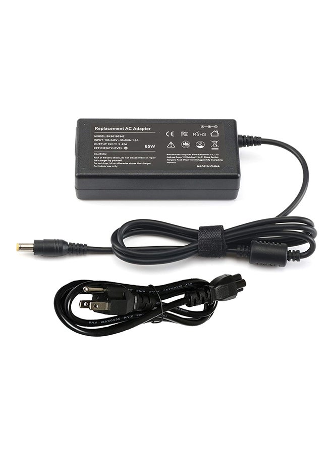 أيسر شاحن محول للتيار المتردد للابتوب أسباير 5517 أسود - Image 3