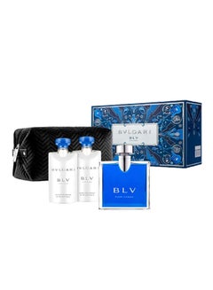 Pack Of 4 BLV Pour Homme Gift Set 250ml