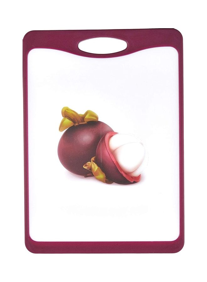 Home Pro Composite Chopping And Cutting Board white/red 25cm - Image 1