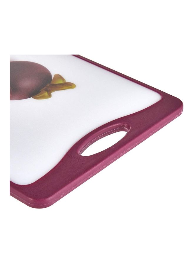 Home Pro Composite Chopping And Cutting Board white/red 25cm - Image 3
