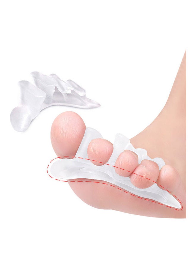 1 Pair Silicone Bunion Corrector Toe Treatment Set - Image 1