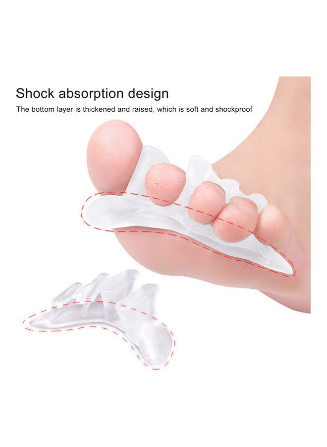 1 Pair Silicone Bunion Corrector Toe Treatment Set - Image 2