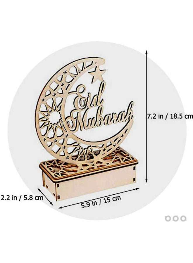 شمعة LED مزخرفة بمناسبة عيد مبارك 3 قطع - Image 2