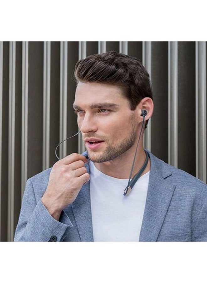 Wirless In-Ear Neckband Earphones Grey
