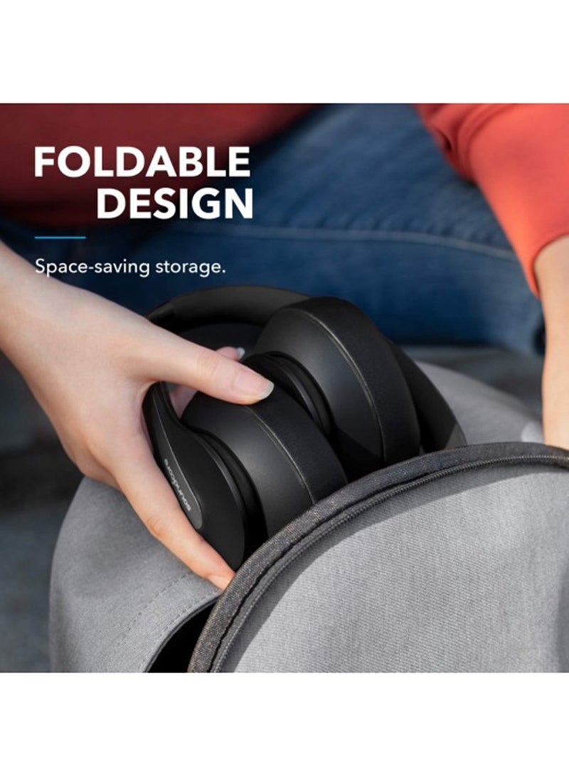 Soundcore - Life Q10 Wireless Bluetooth Headphones Black - Image 1