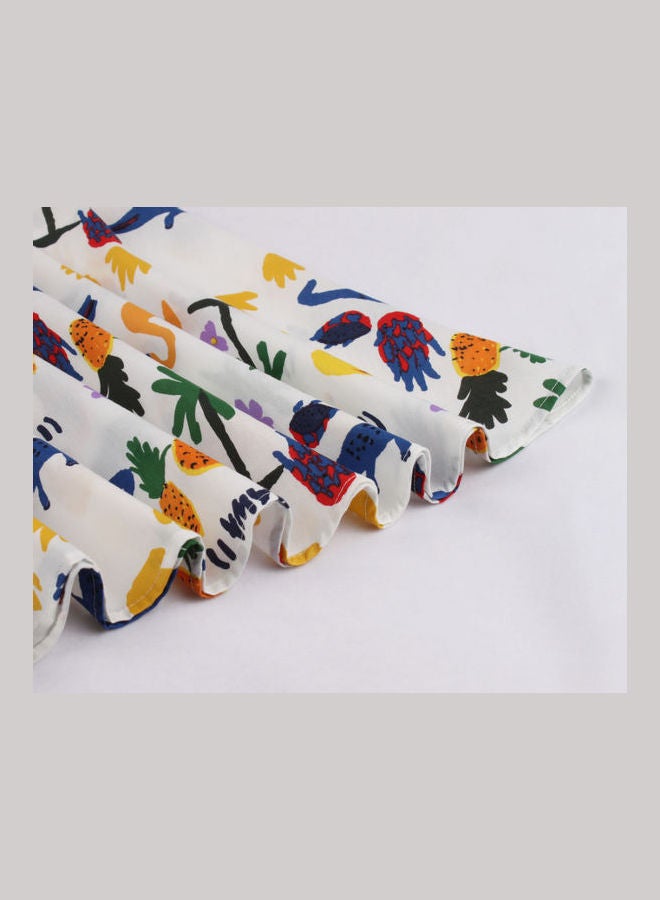 OUTAD - Fresh Suspender Vintage Dress Multicolour - Image 1