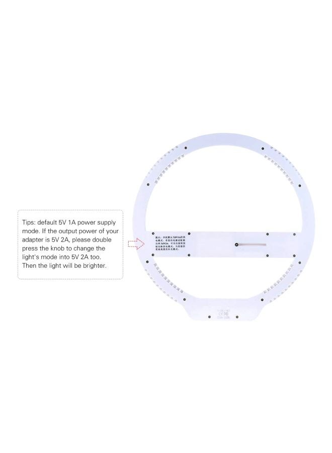 YONGNUO 128-Piece LED Ring Camera Lighting YN128 White/Pink  - Image 5