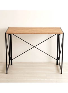 Study Table Brown/Black 76.5x102.5.8cm