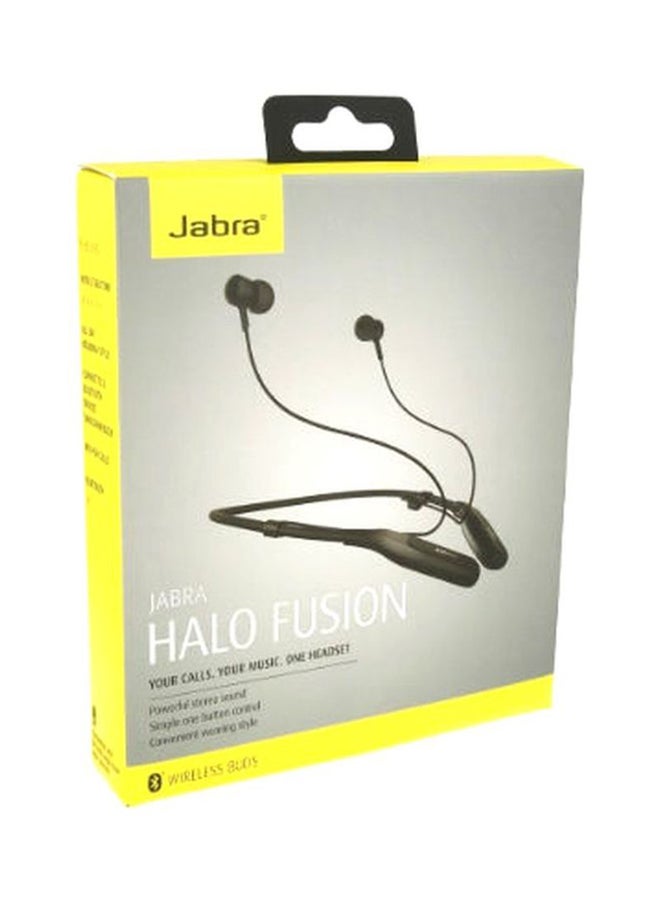 Jabra - Halo Fusion Bluetooth In-Ear Headset With Mic Black - Image 1
