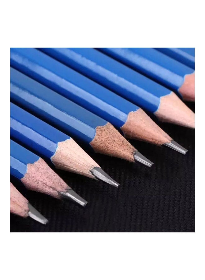 طقم أقلام رصاص مكون من 51 قطعة متعدد الألوان - Image 3