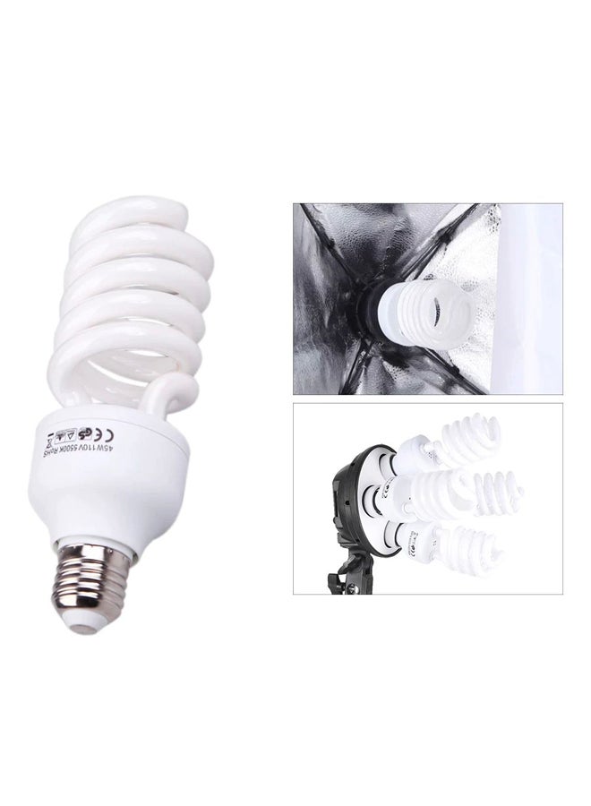 ANDOER E27 220V 5500K 45W Photo Studio Bulb Video Photography Daylight Light Lamp White  - Image 5