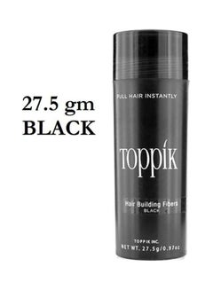 Toppik Hair Building Styling Fiber Black 27.5grams  - Image 1