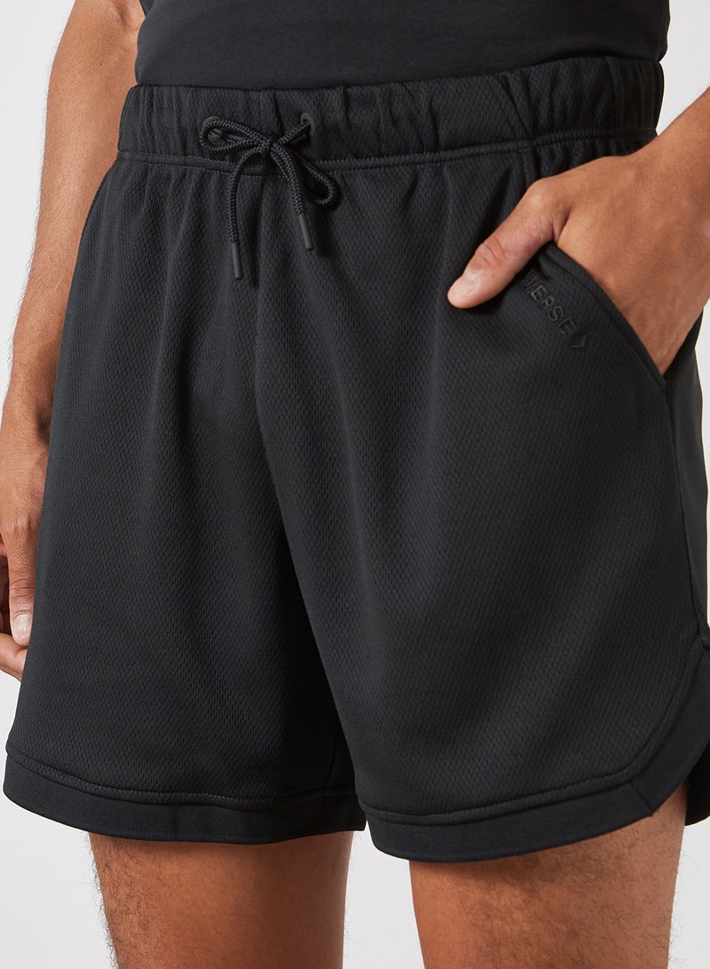 CONVERSE - Court Lifestyle Mesh Shorts Black - Image 1