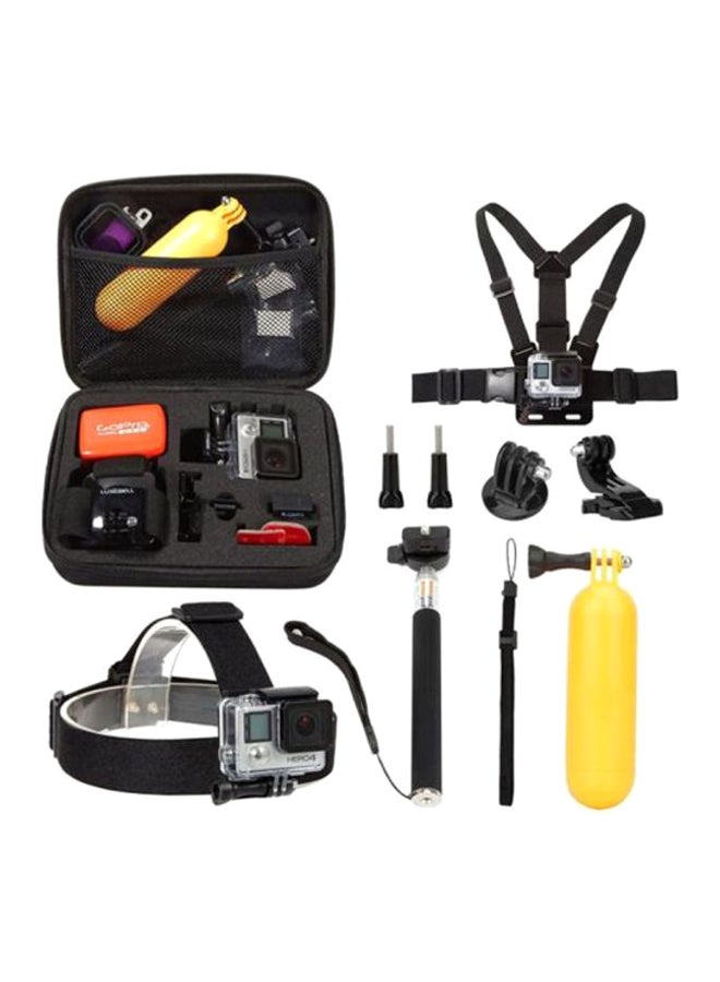 Ozone 8-In-1 Outdoor Sports Strap Accessories Kit Black/Yellow/Silver  - Image 2