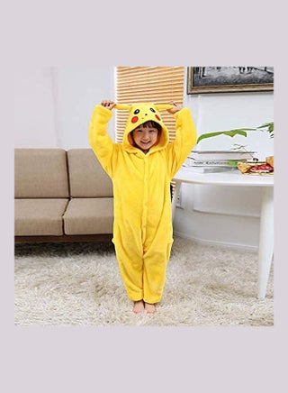 Pikachu Patterned Onesie Yellow/Red - v1618321119/N46542316V_1