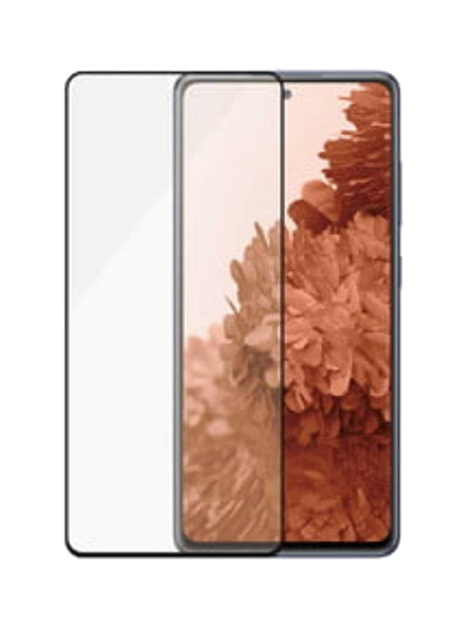 HYX Tempered Glass Screen Protector for Samsung Galaxy S21 Plus Black/Clear - Image 1