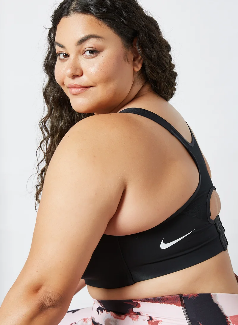 Nike Plus Size Dri-FIT Rival Underwire Sports Bra Black