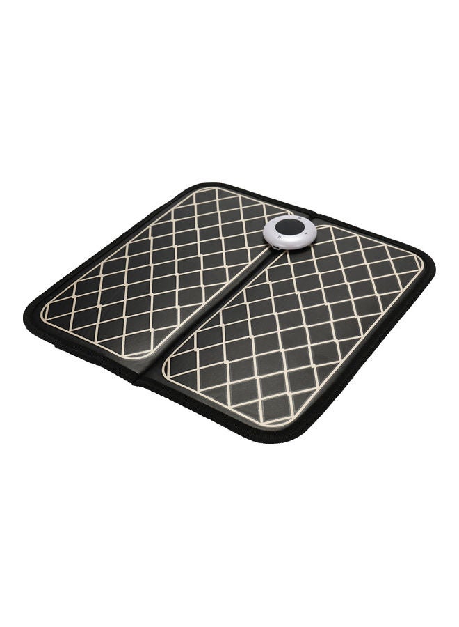 Foldable Foot Massager Black 31x3x31cm - Image 1