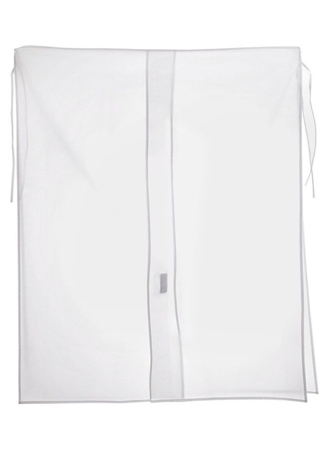 Washable Clothes Cover Bag White 60 x 110cm - Image 1