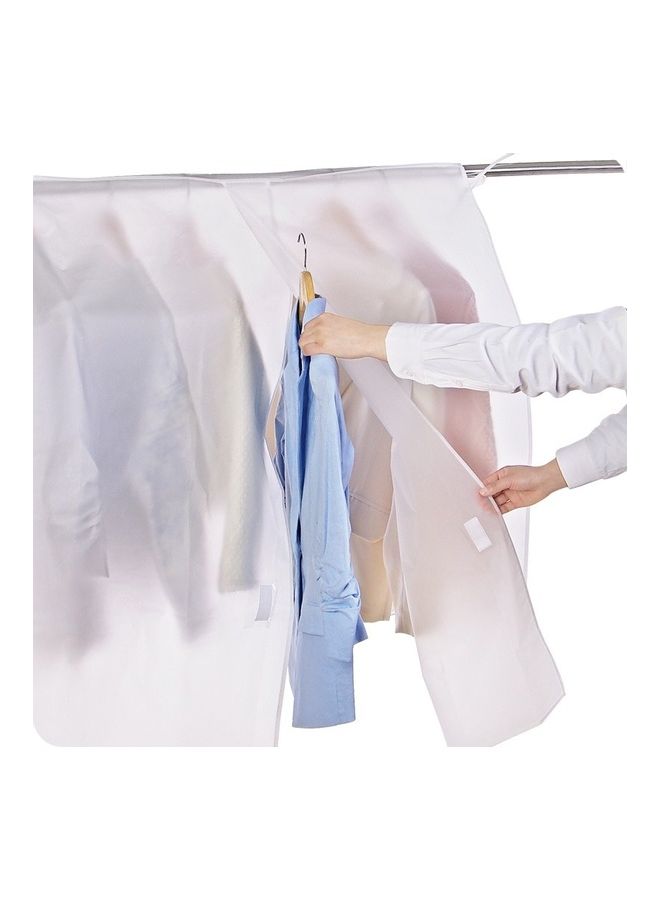 Washable Clothes Cover Bag White 60 x 110cm - Image 2
