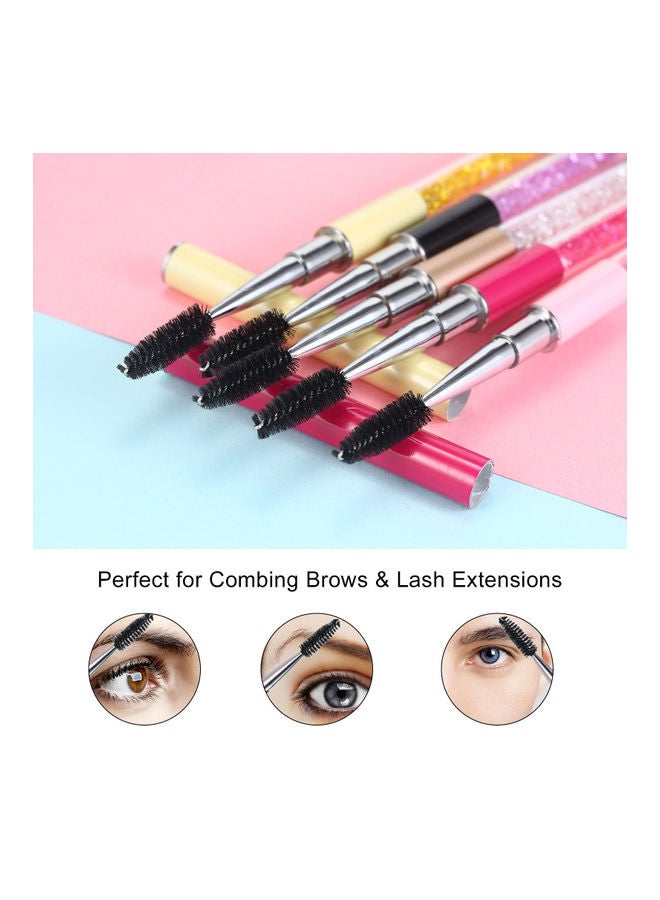 Generic 5-Piece Eye Makeup Brush With Cap Multicolour - Image 3