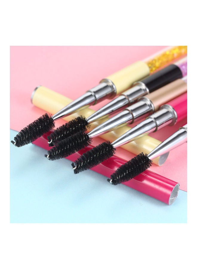 Generic 5-Piece Eye Makeup Brush With Cap Multicolour - Image 4