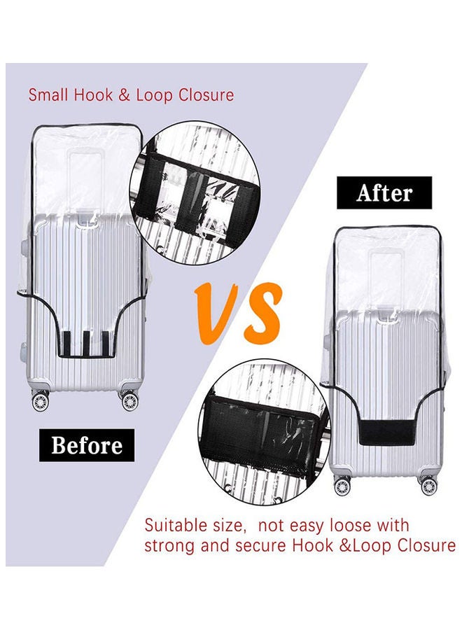 Protective Waterproof Luggage Cover Clear