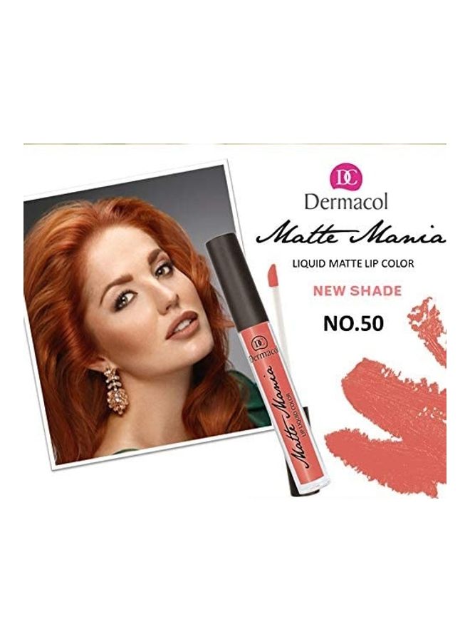 Dermacol Matte Mania Liquid Lip Colour No 50  - Image 3