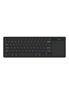 Wireless Keyboard With Touchpad Black