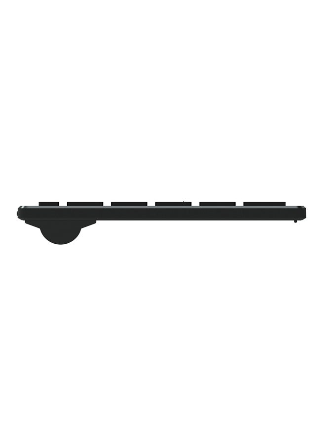 Philips - Wireless Keyboard With Touchpad Black - Image 1