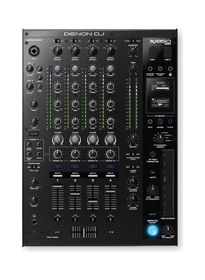 DENON - Professional 4-Channel DJ Club Mixer - Image 1
