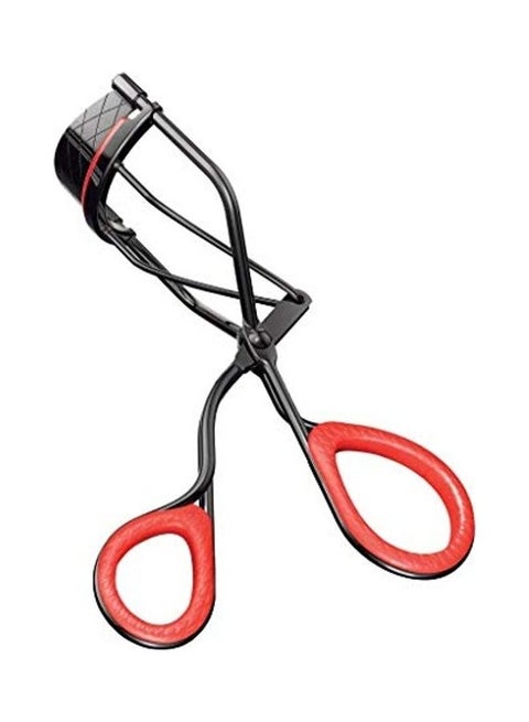 Extra Curl Eyelash Curler with Non-Slip Finger Grip Red/Black