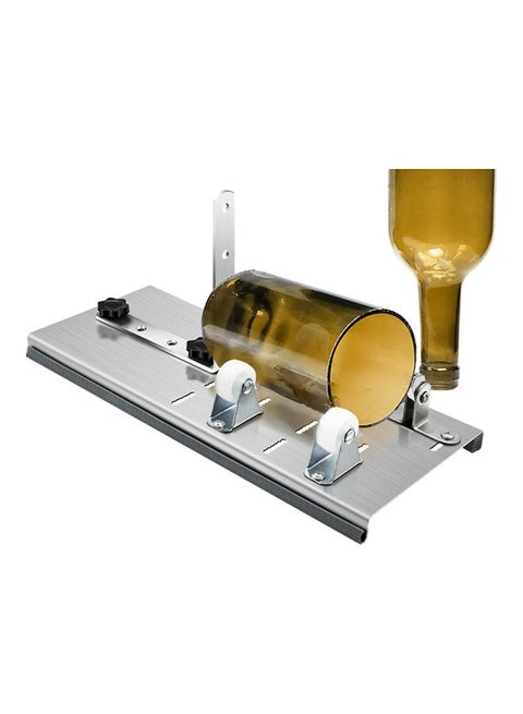 Stainless Steel DIY Glass Bottle Cutter Silver
