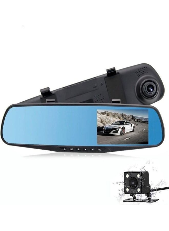 مرآة للرؤية الخلفية للسيارة عالية الوضوح ومزودة بمسجل فيديو رقمي