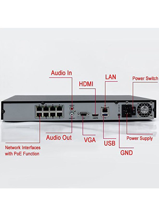 HIKVISION 8 Channel Network Video Recorder With PoE Port  - Image 2