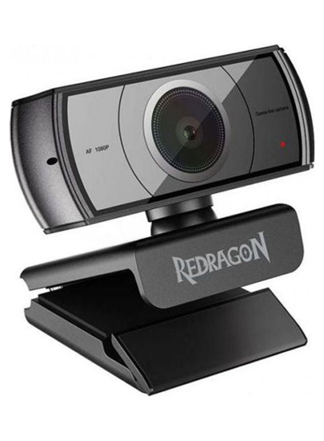 REDRAGON - Resolution Webcam For Pc And Mac Black - Image 1