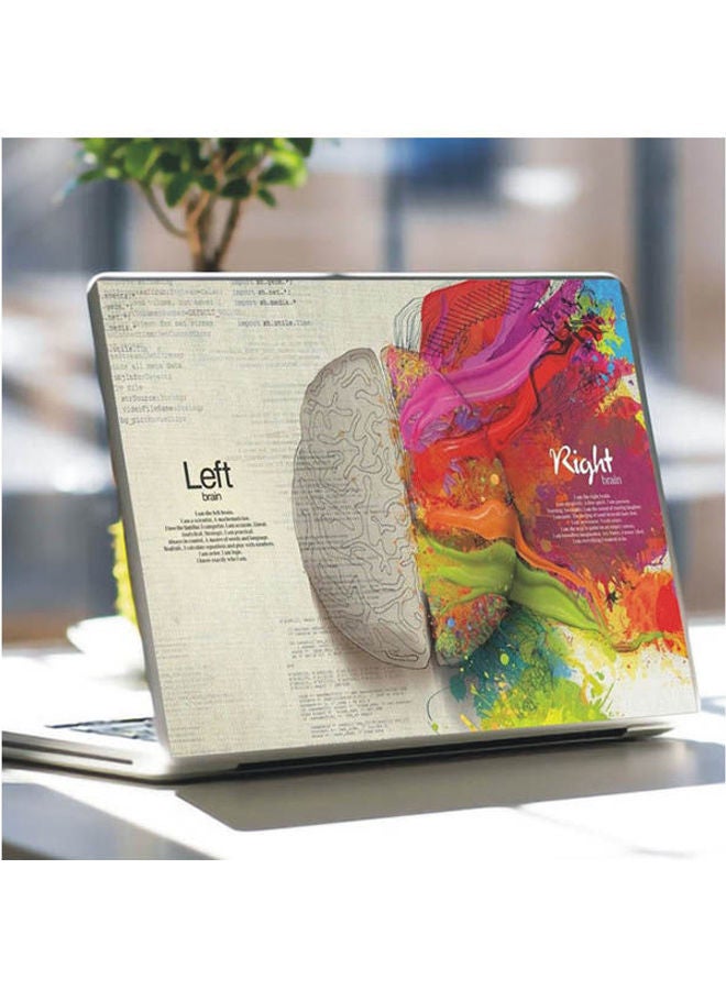 B.B Original Designs Printed Laptop Skin Multicolour